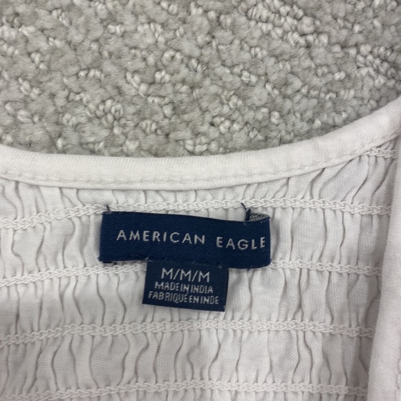White smoke tank top, American Eagle size small - Picture 2 of 2